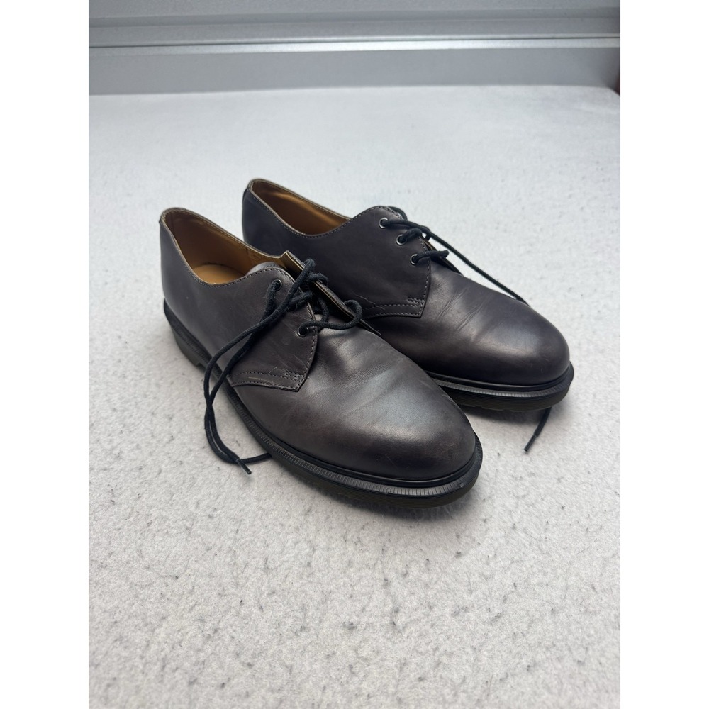 Dr. Martens 1461 Shoes Mens Size 11 Gray Leather Lace Up Casual Sneakers